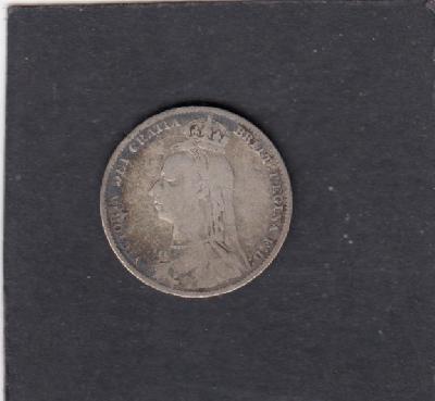 Beschrijving: 1 Shilling VICTORIA